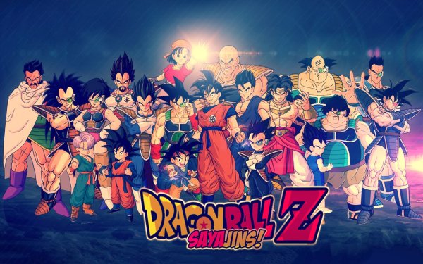Anime Dragon Ball Z Dragon Ball Goku Trunks Vegeta Nappa Goten Broly Bardock HD Wallpaper | Background Image