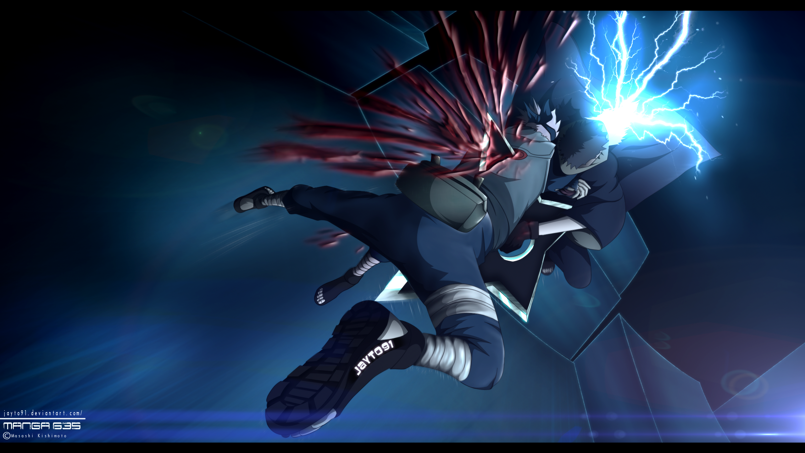 Kakashi Hatake vs Obito Uchiha HD Wallpaper | Background Image | 2560x1440 | ID:606233 ...