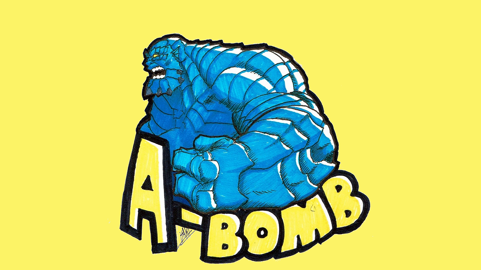 Comics A-Bomb HD Wallpaper | Background Image