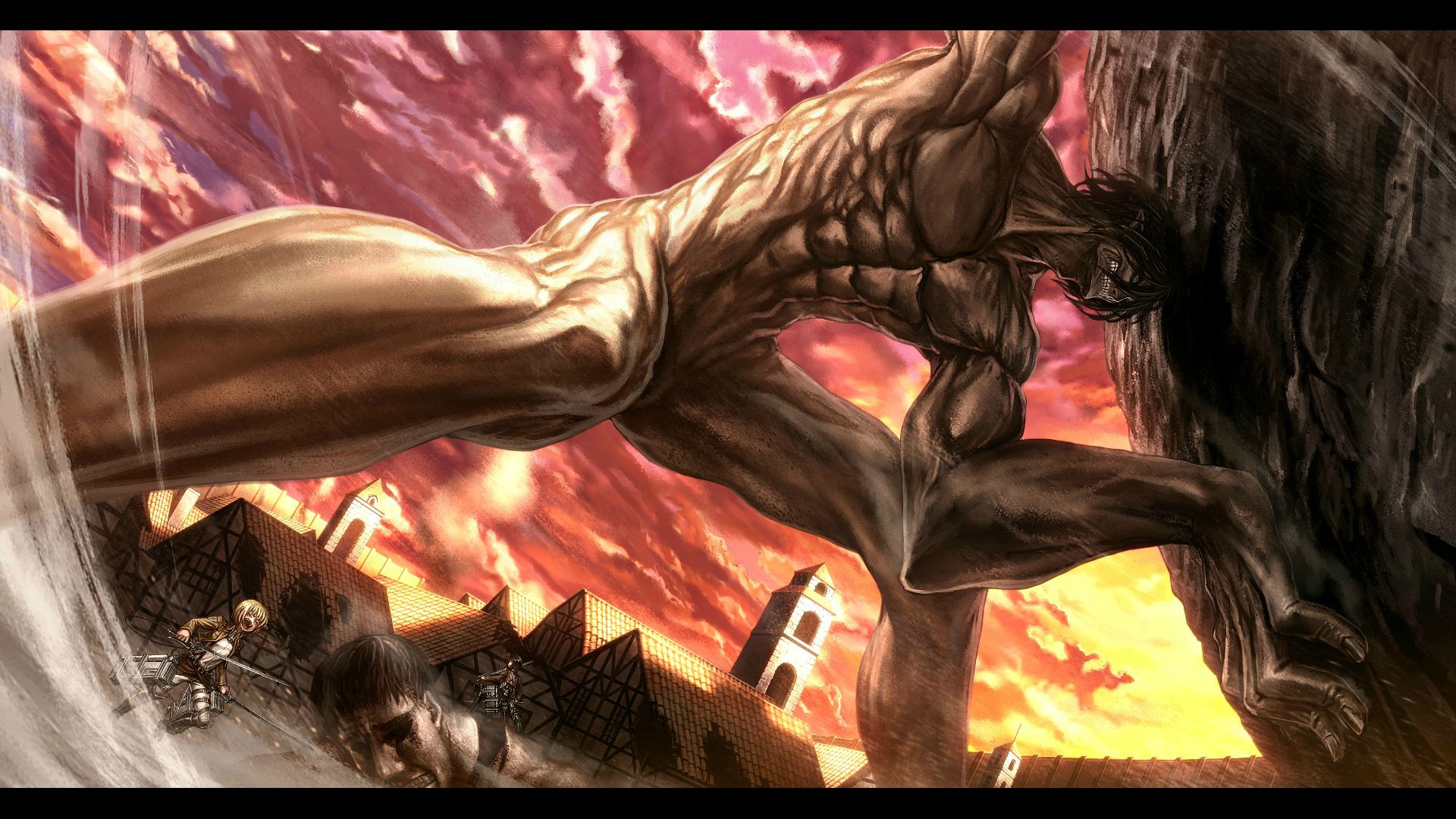 Anime Attack On Titan HD Wallpaper | Background Image