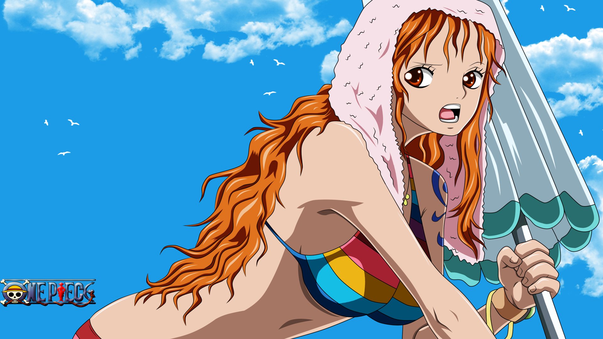 Chi tiết với hơn 66 về hình nền one piece nami  cdgdbentreeduvn