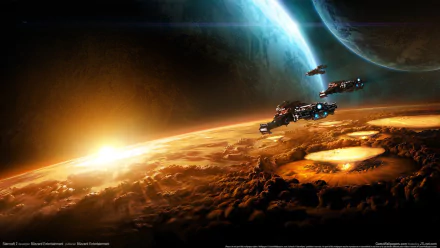 video game Starcraft II: Wings Of Liberty HD Desktop Wallpaper | Background Image