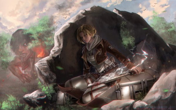 Anime Attack On Titan Annie Leonhart HD Wallpaper | Background Image