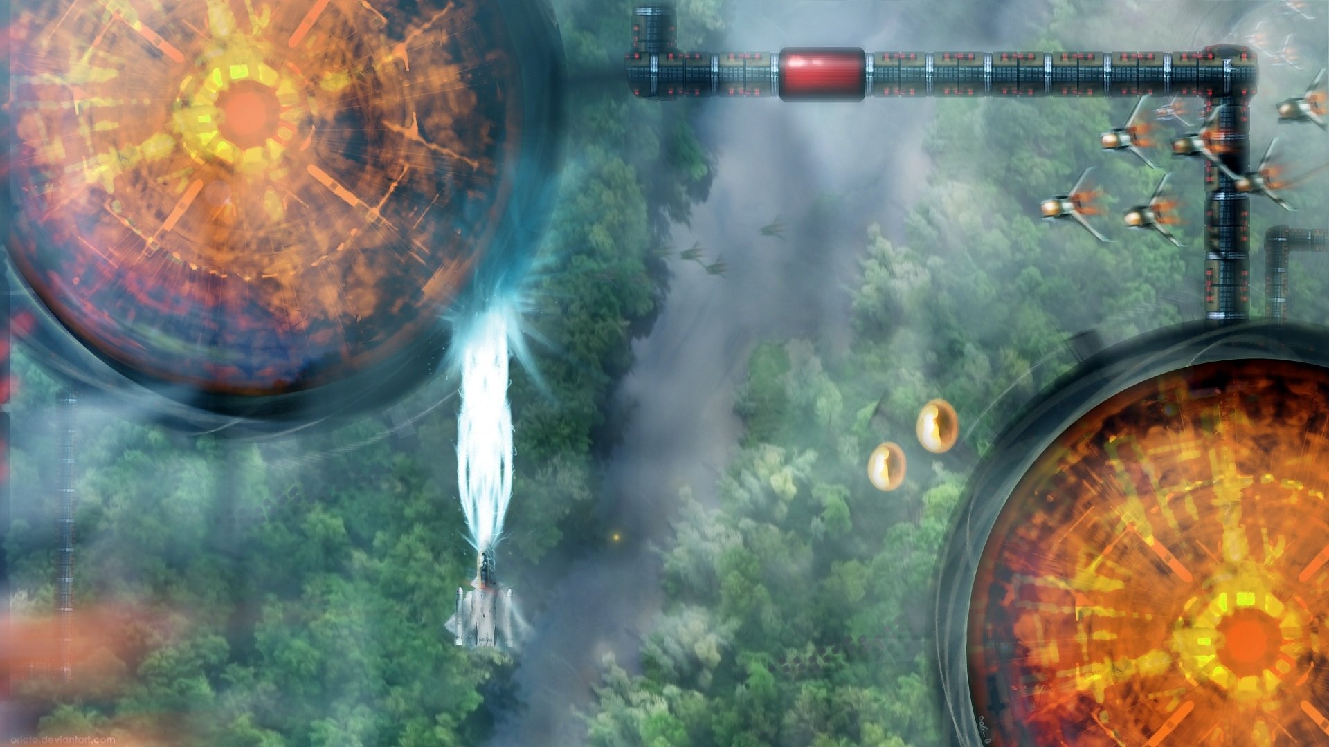 Download Video Game Space Megaforce HD Wallpaper
