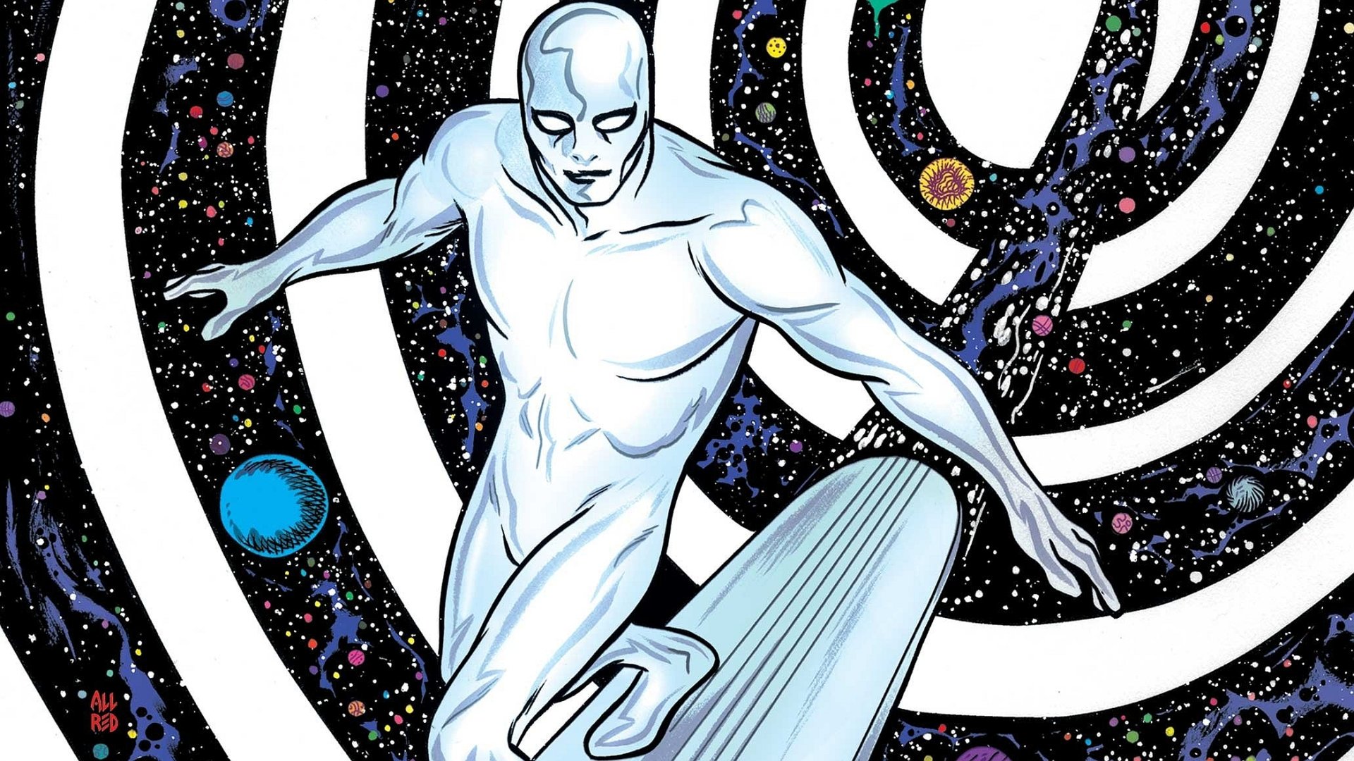 Download Comic Silver Surfer HD Wallpaper