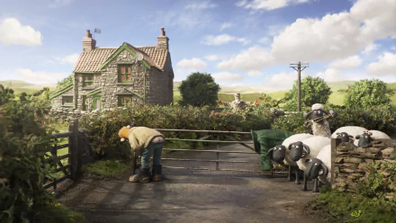 movie Shaun the Sheep Movie HD Desktop Wallpaper | Background Image