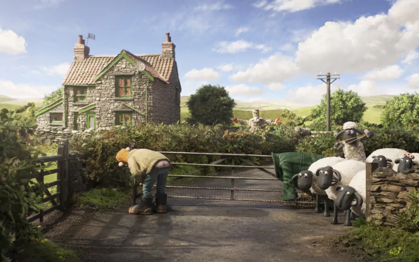 movie Shaun the Sheep Movie HD Desktop Wallpaper | Background Image