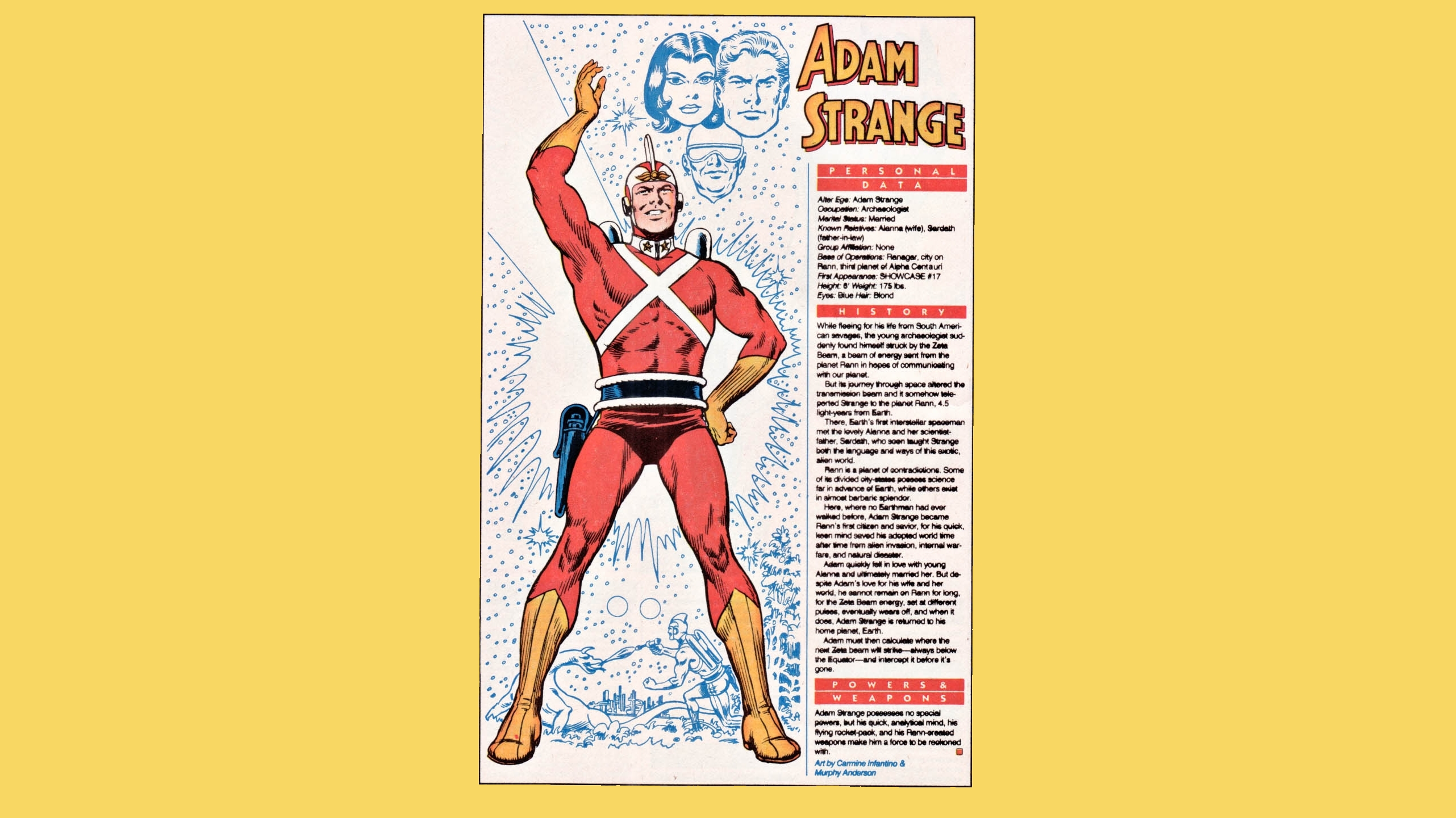 Comics Adam strange HD Wallpaper | Background Image
