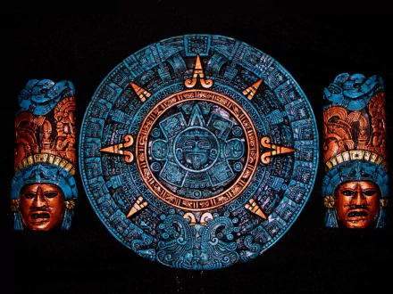 artistic aztec HD Desktop Wallpaper | Background Image
