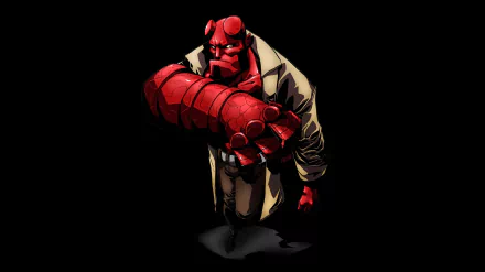 Comic Hellboy HD Desktop Wallpaper | Background Image
