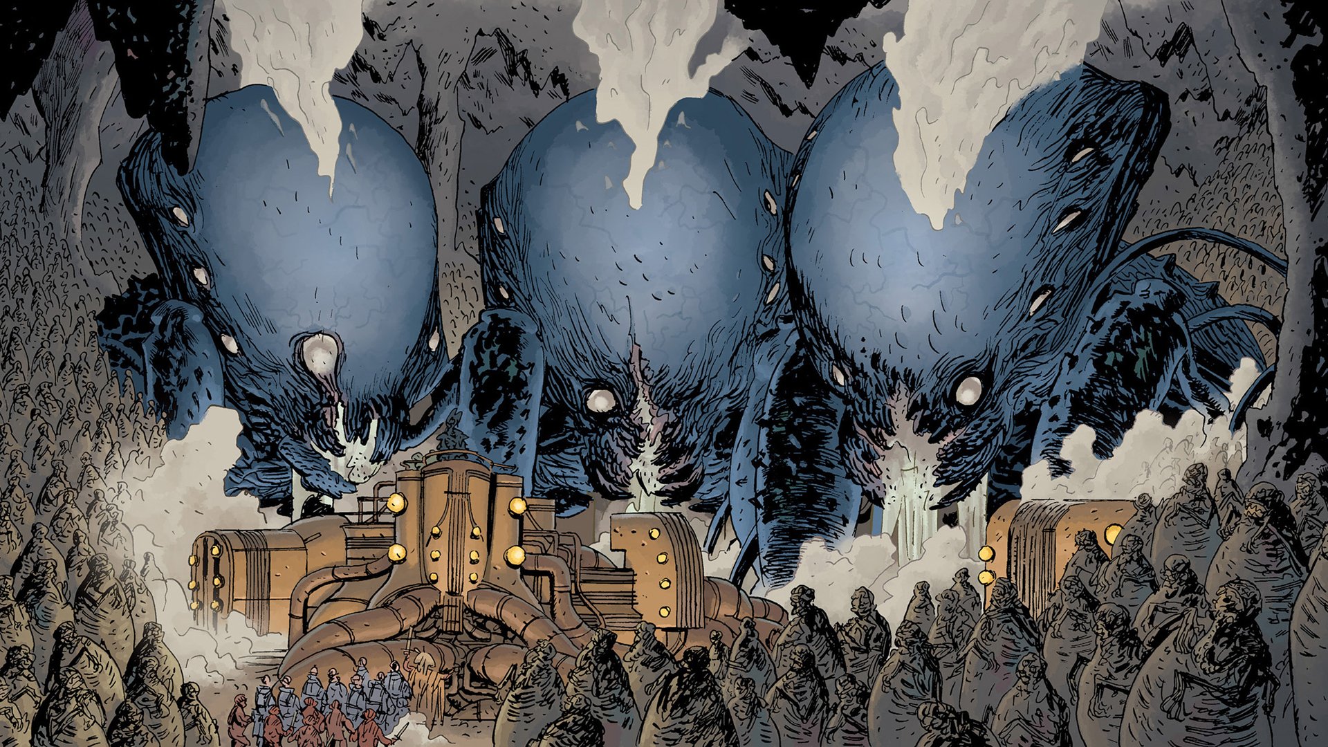 Download Comic B.P.R.D. HD Wallpaper
