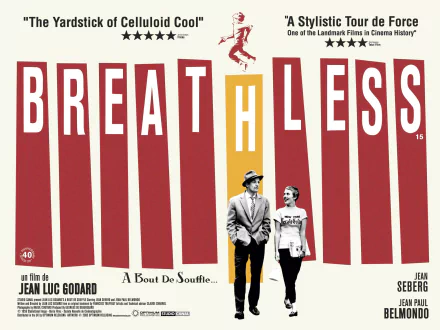movie Breathless (1960) HD Desktop Wallpaper | Background Image