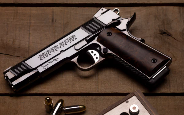 man made Cabot pistol HD Desktop Wallpaper | Background Image