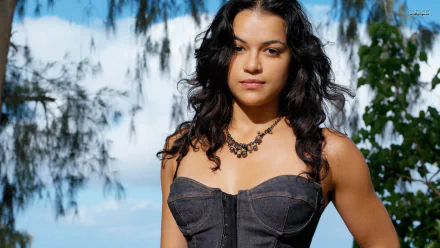 Celebrity Michelle Rodriguez HD Desktop Wallpaper | Background Image