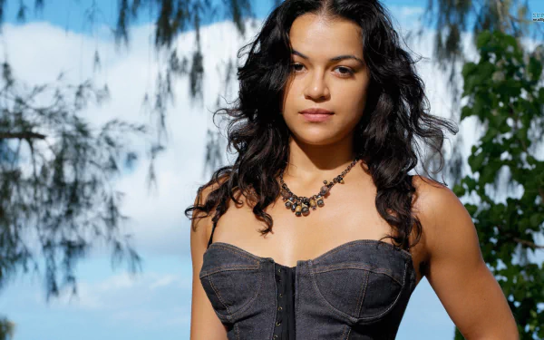 Celebrity Michelle Rodriguez HD Desktop Wallpaper | Background Image