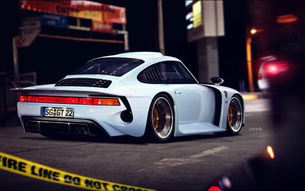 vehicle Porsche 959 HD Desktop Wallpaper | Background Image