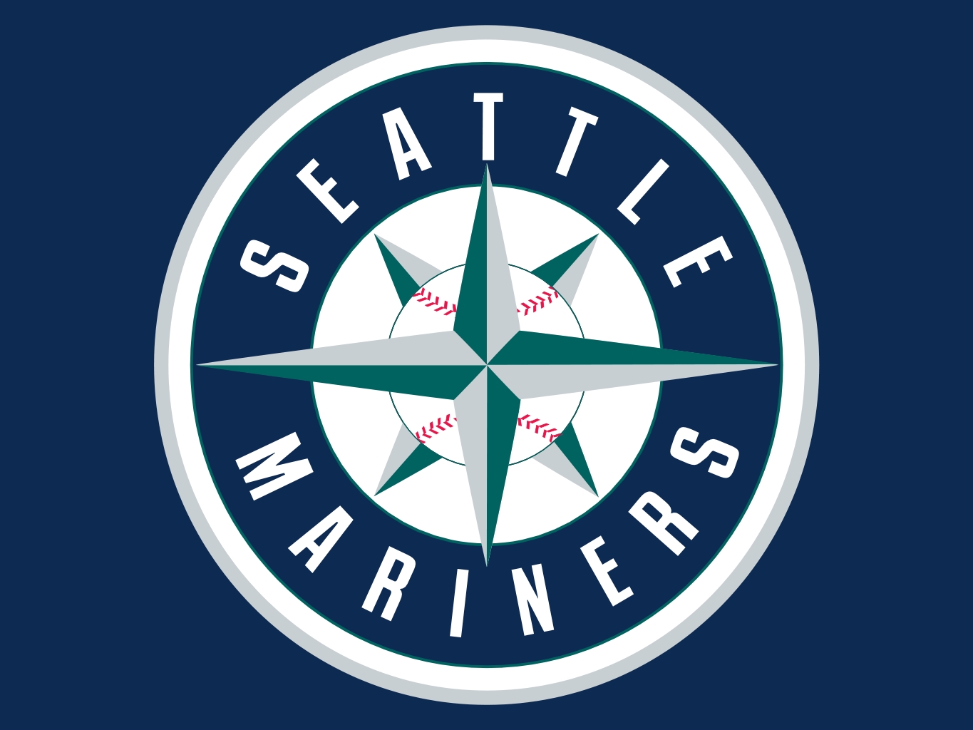 Wallpaper wallpaper, sport, logo, baseball, Seattle Mariners