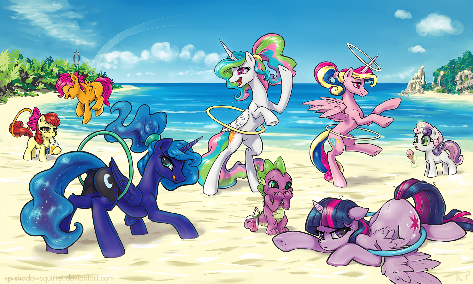 2000x1200 My Little Pony: Friendship Is Magic Wallpaper Background Image. 