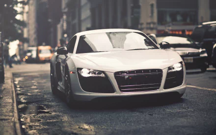 vehicle Audi R8 HD Desktop Wallpaper | Background Image