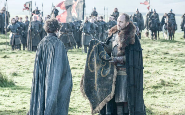 Iwan Rheon Ramsay Bolton Michael McElhatton Roose Bolton TV Show Game Of Thrones HD Desktop Wallpaper | Background Image