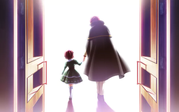 Battler Ushiromiya Ange Ushiromiya Anime Umineko: When They Cry HD Desktop Wallpaper | Background Image