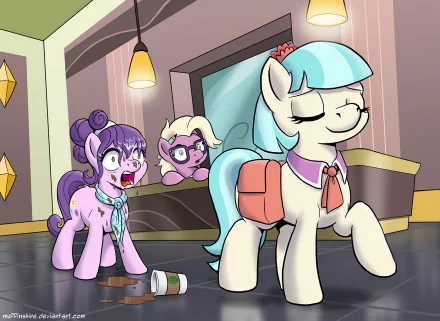 Suri Polomare Coco Pommel TV Show My Little Pony: Friendship Is Magic HD Desktop Wallpaper | Background Image