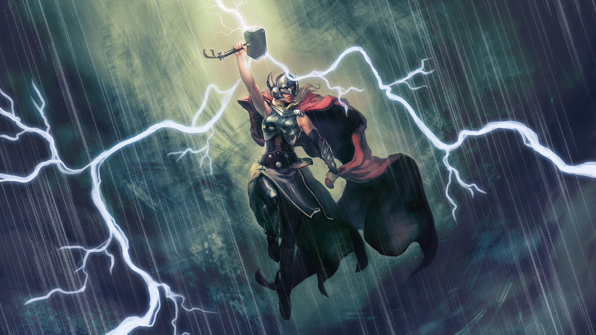 Comics Lady Thor HD Wallpaper | Background Image