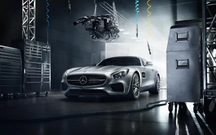 vehicle Mercedes-Benz AMG GT HD Desktop Wallpaper | Background Image