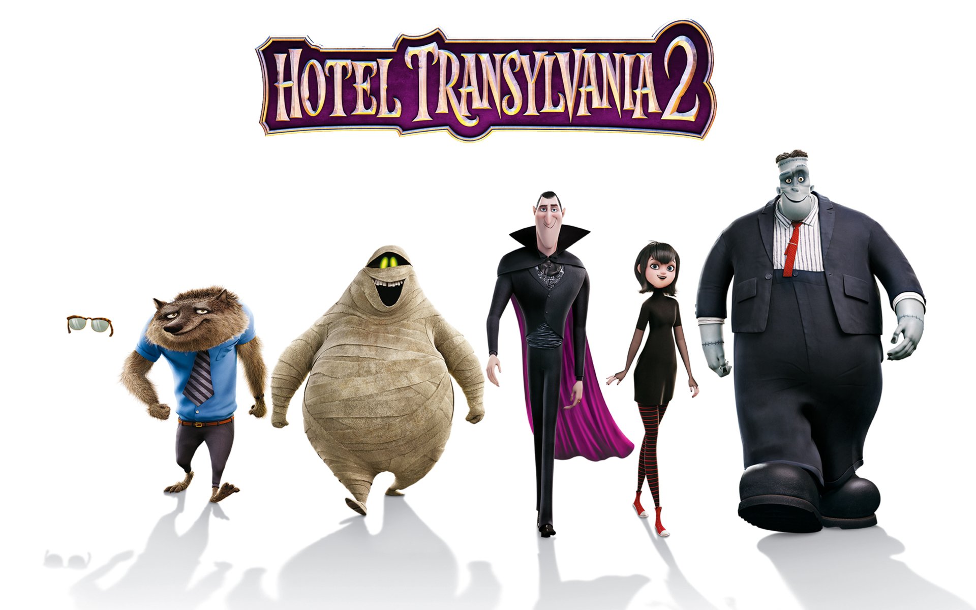 Download Griffin (Hotel Transylvania) Frankenstein (Hotel Transylvania) Murray (Hotel Transylvania) Wayne (Hotel Transylvania) Dracula (Hotel Transylvania) Mavis (Hotel Transylvania) Movie Hotel Transylvania 2 HD Wallpaper