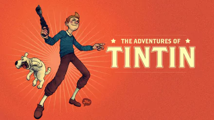 Comic The Adventures Of Tintin HD Desktop Wallpaper | Background Image