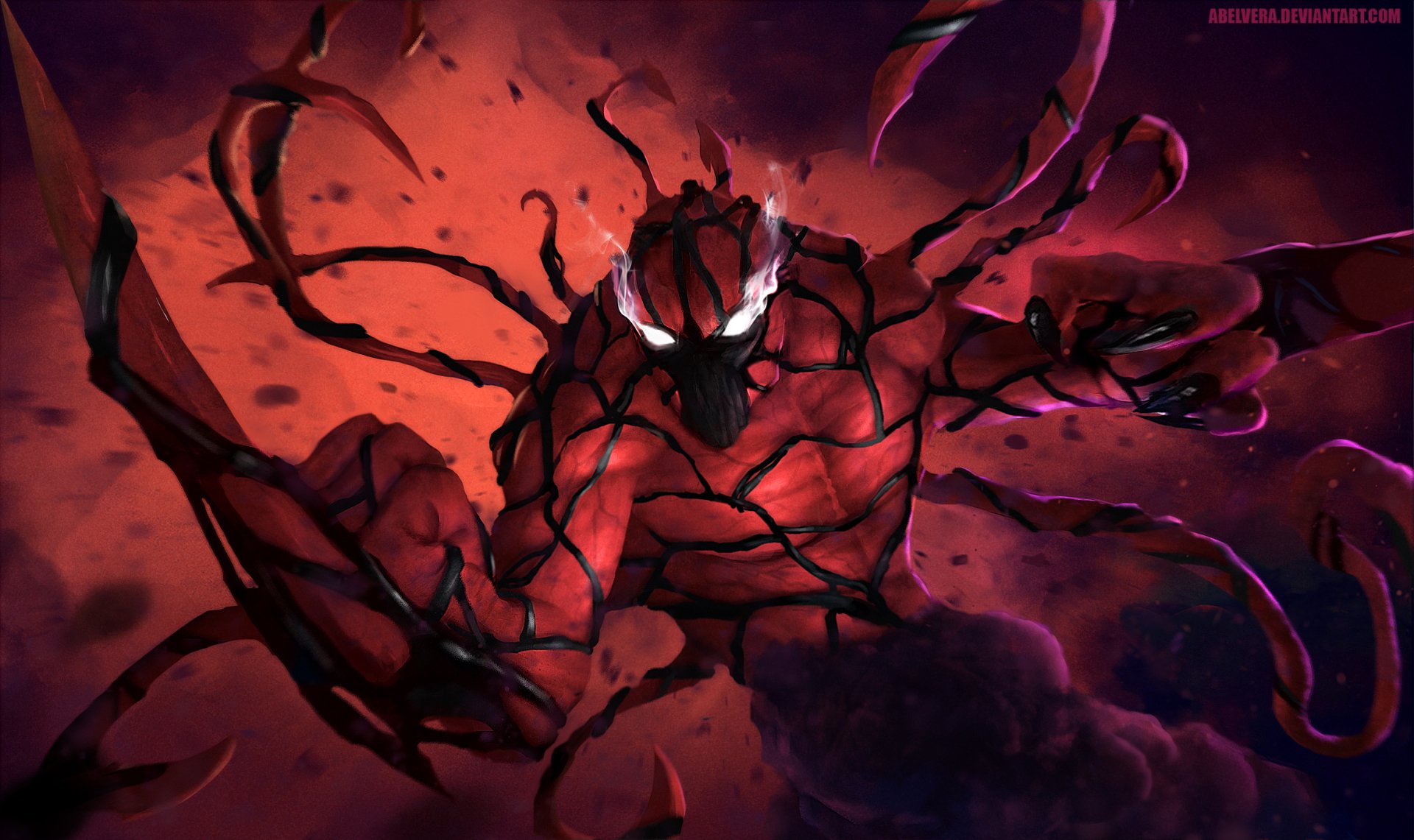 Download Carnage (Marvel Comics) Comic Carnage HD Wallpaper by Abel Vera