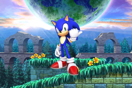 Sonic the Hedgehog video game Sonic the Hedgehog 4: Episode II HD Desktop Wallpaper | Background Image