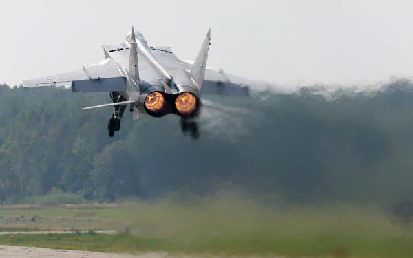military Mikoyan MiG-31 HD Desktop Wallpaper | Background Image