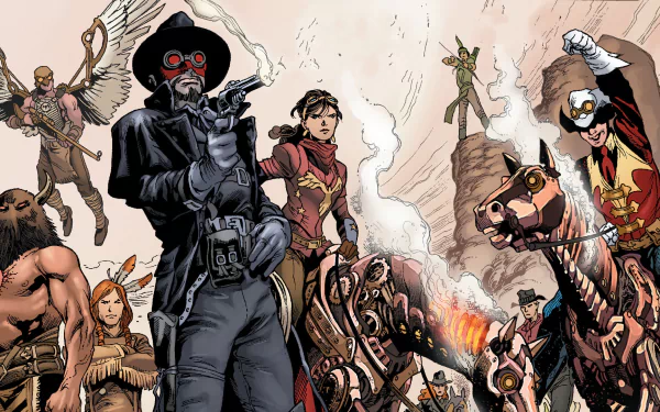 Comic the multiversity HD Desktop Wallpaper | Background Image