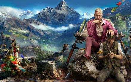 Pagan Min video game Far Cry 4 HD Desktop Wallpaper | Background Image