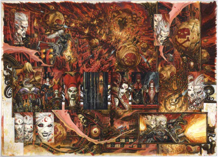 Comic Requiem: Chevalier Vampire HD Desktop Wallpaper | Background Image