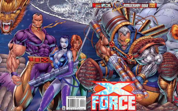 Comic X-Force HD Desktop Wallpaper | Background Image