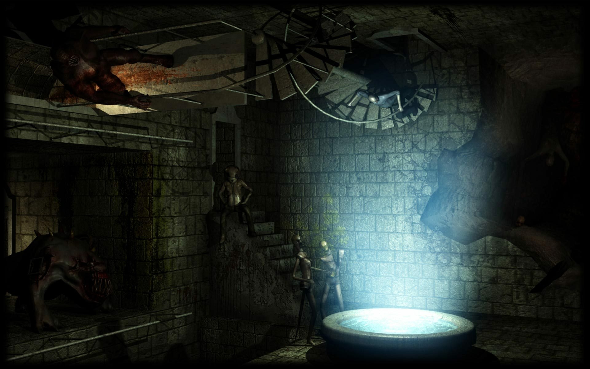 Download Video Game Blackbay Asylum HD Wallpaper