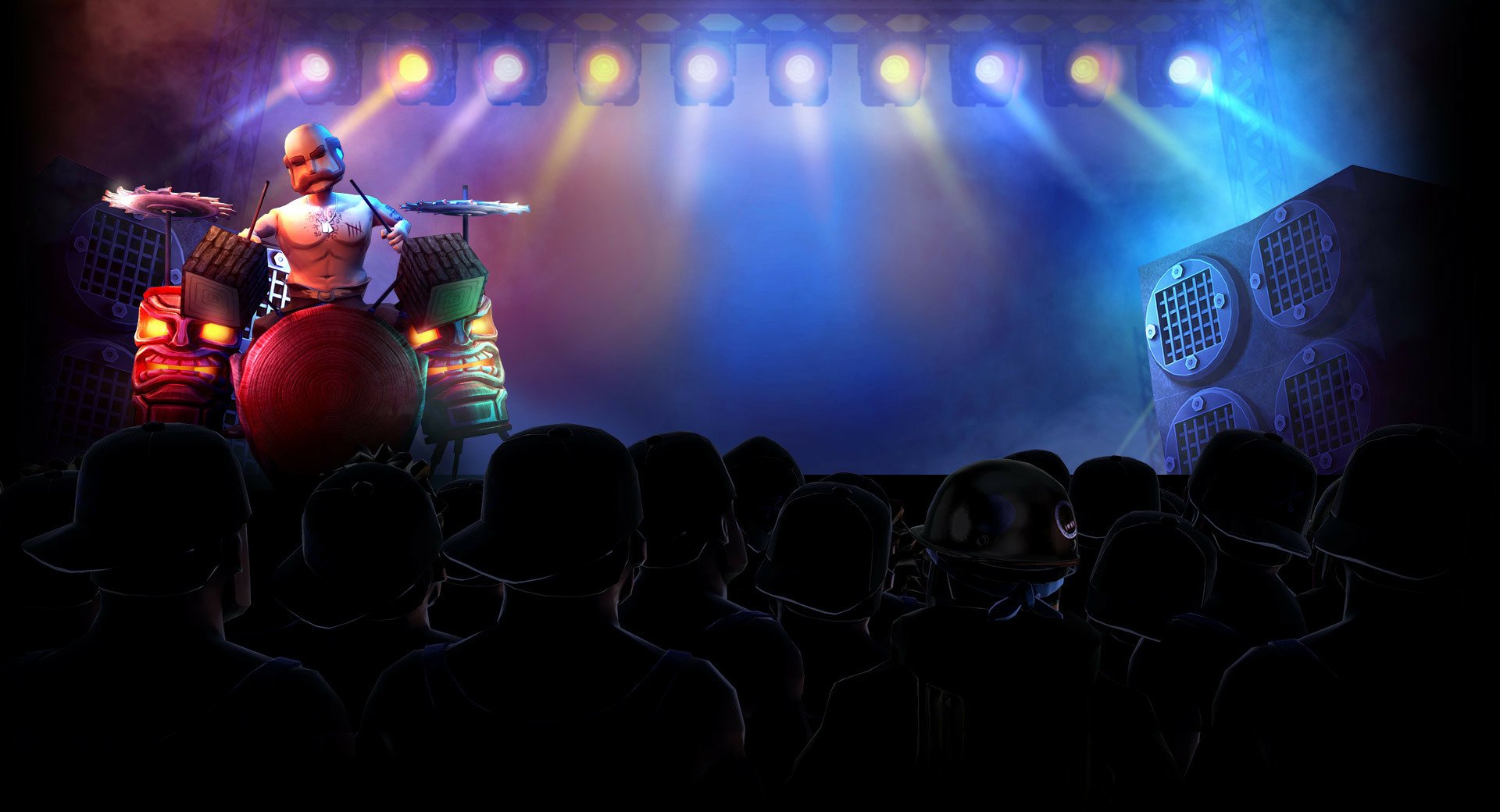 Download Video Game Block N Load Wallpaper