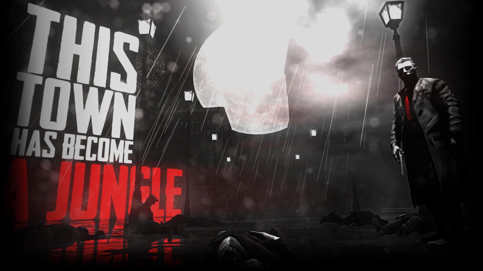 Download Video Game Blues And Bullets HD Wallpaper
