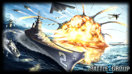 video game Battle Group 2 HD Desktop Wallpaper | Background Image