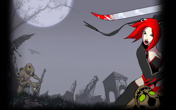 video game BloodRayne: Betrayal HD Desktop Wallpaper | Background Image