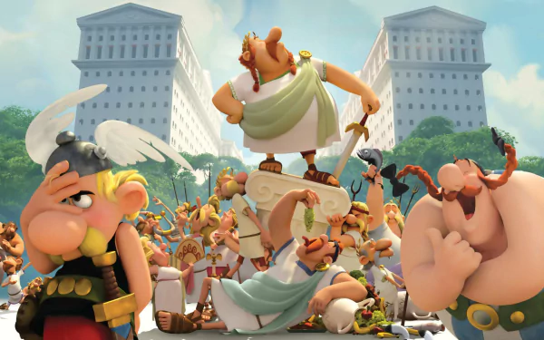 movie Asterix: The Land of the Gods HD Desktop Wallpaper | Background Image