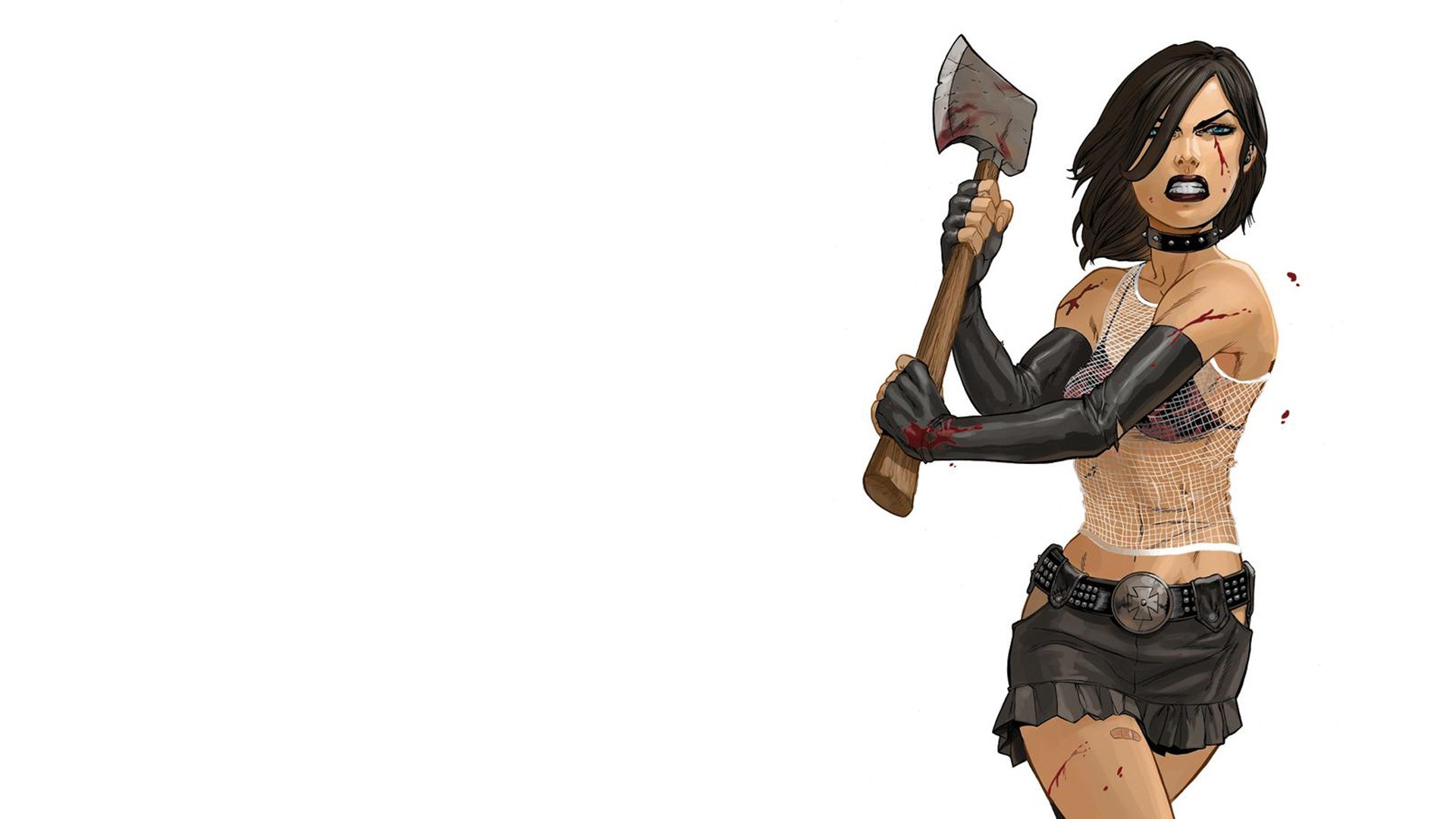 Download Comic Hack/Slash HD Wallpaper