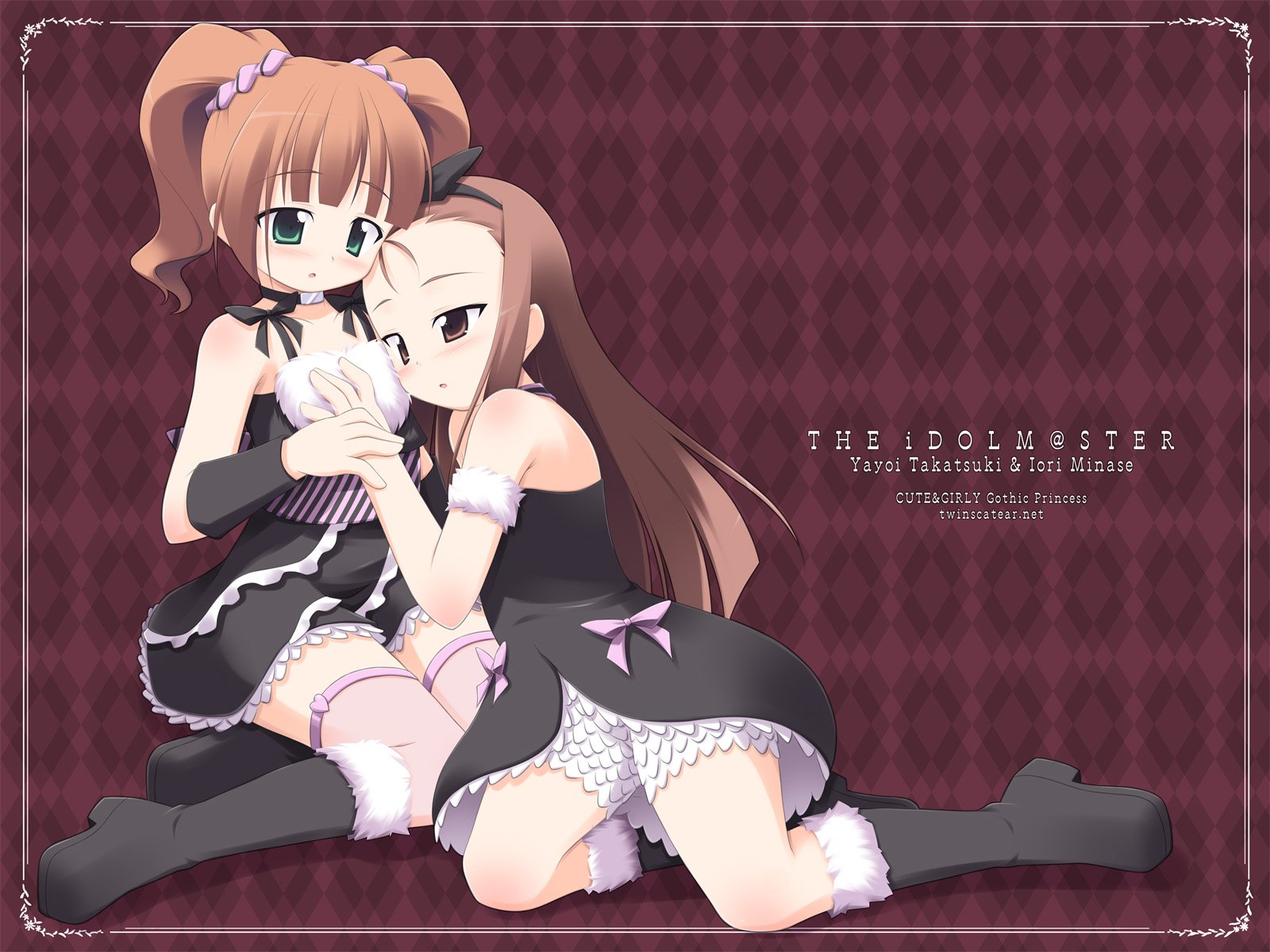 Download Iori Minase Yayoi Takatsuki Anime The IDOLM@STER Wallpaper