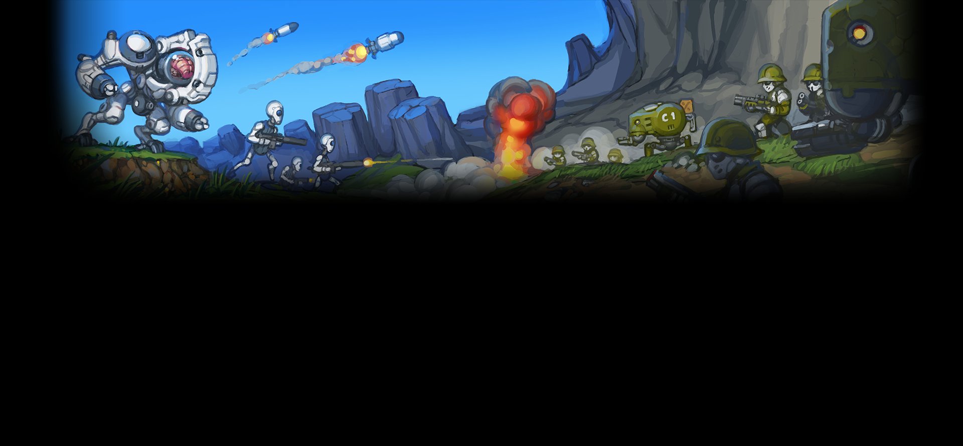 Download Video Game Cortex Command Wallpaper