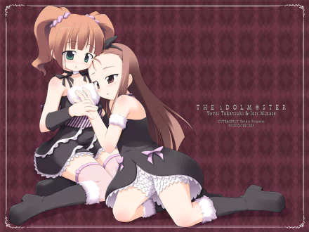 Iori Minase Yayoi Takatsuki Anime The iDOLM@STER HD Desktop Wallpaper | Background Image