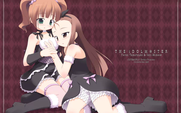 Iori Minase Yayoi Takatsuki Anime The iDOLM@STER HD Desktop Wallpaper | Background Image