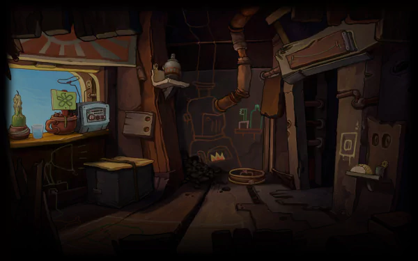 video game Chaos on Deponia HD Desktop Wallpaper | Background Image