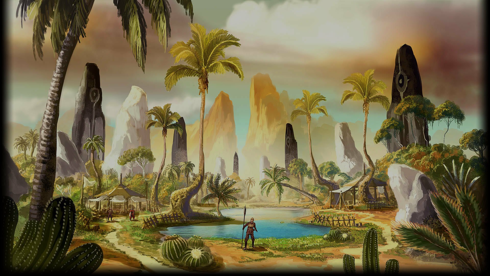 Download Video Game Divine Souls HD Wallpaper